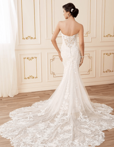 Reba Wedding Dress Back Train from the Sophia Tolli 2021 collection
