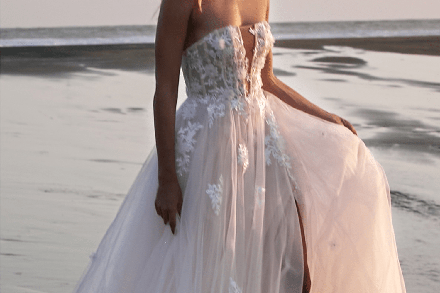 Wtoo beach wedding dress